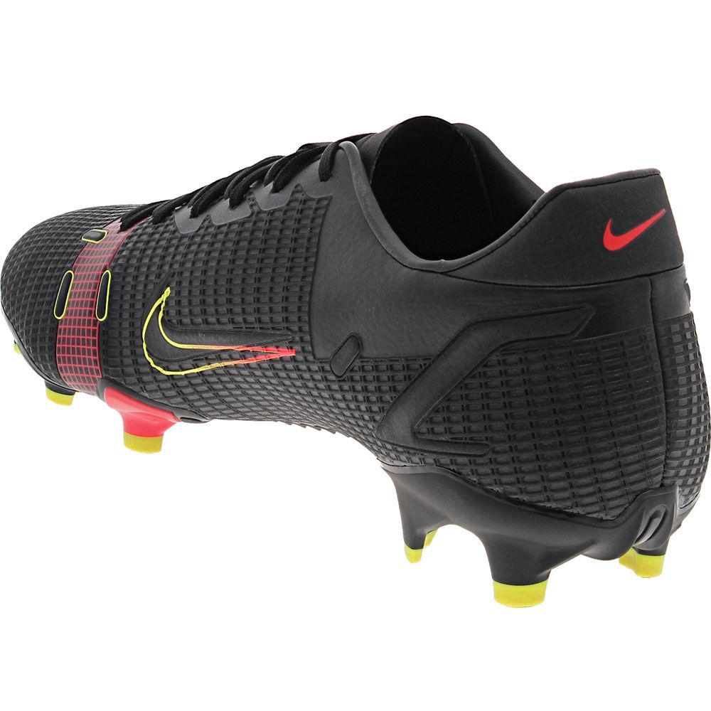 Nike Mercurial Vapor 14 Academy Unisex Soccer Cleats Grey Black Grey Back View