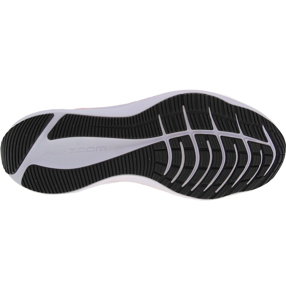 Nike Winflo 8 Running Shoes - Mens White Black Crimson Sole View