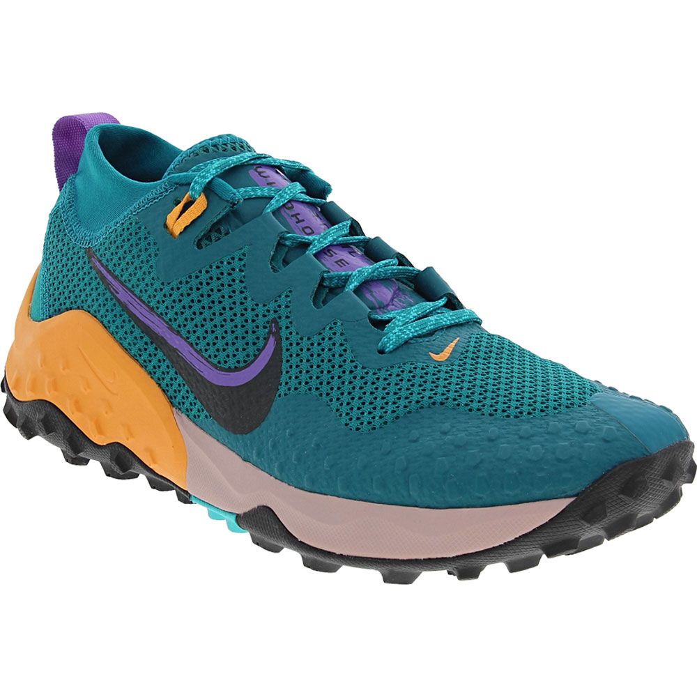 Nike Wildhorse 7 Trail Running Shoes - Mens Mystic Teal Smoke Grey