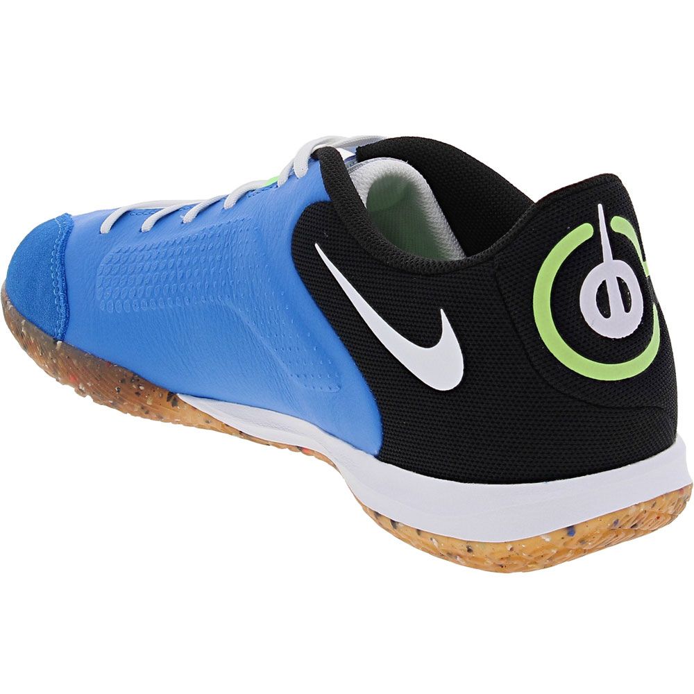 Nike Tiempo Legend 9 Soccer Cleats - Mens Light Blue Black Lime Back View