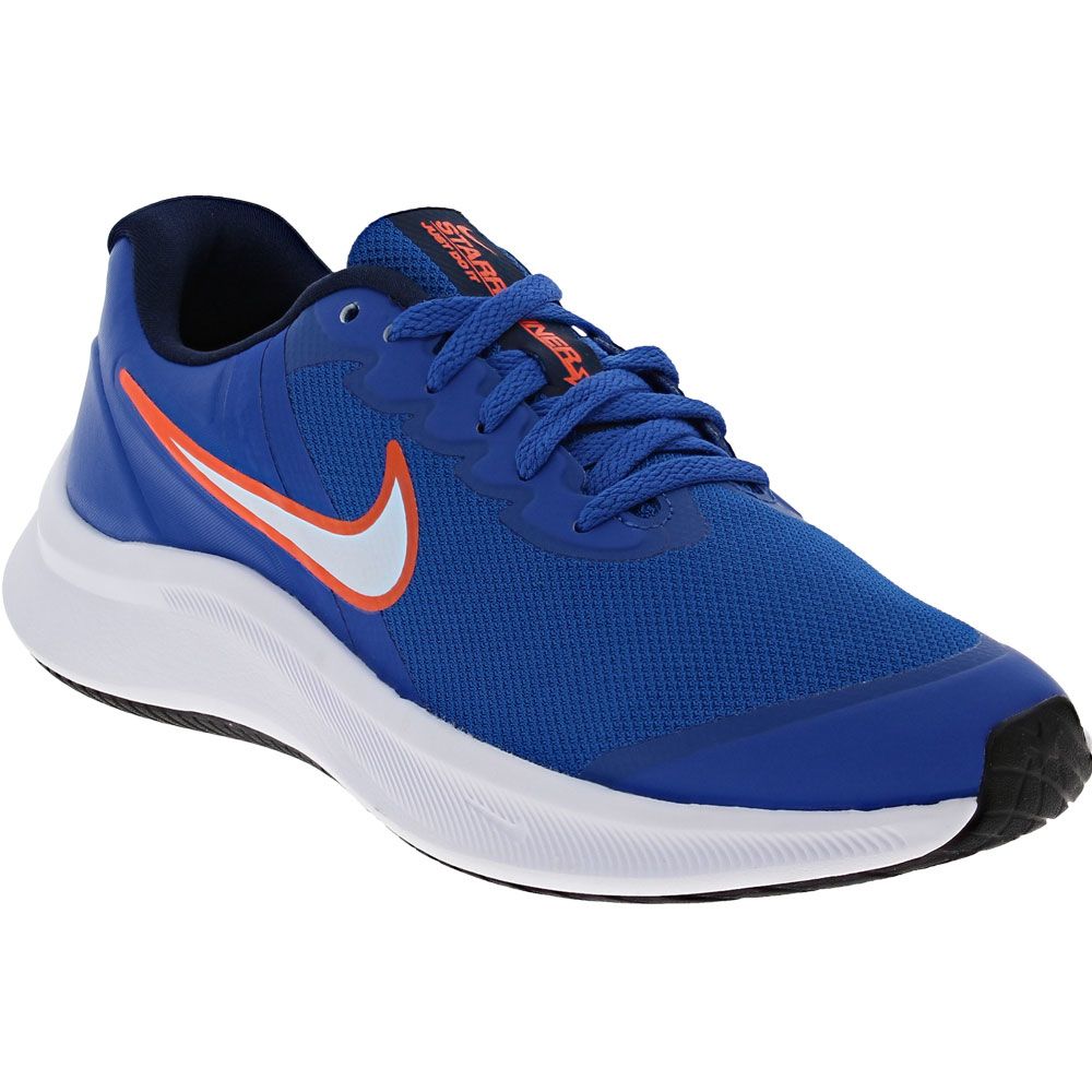 Nike Star Runner 3 Gs Running - Boys | Girls Royal Blue Orange