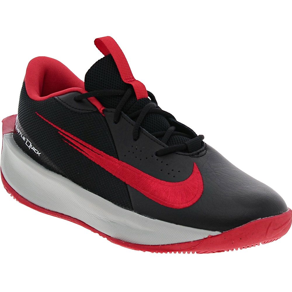 Nike Team Hustle Quick 3 Gs Basketball - Boys Black University Red