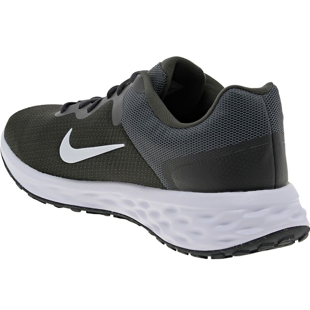 Nike Revolution 6 Next Nature Running Shoes - Mens Iron Grey White Smoke Grey Back View