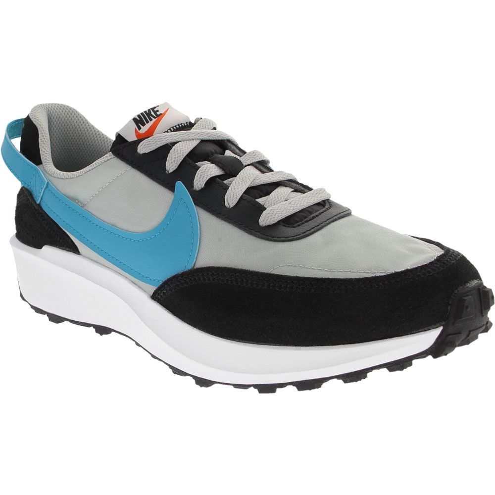 Nike Waffle Debut Running Shoes - Mens Grey Fog Laser Blue