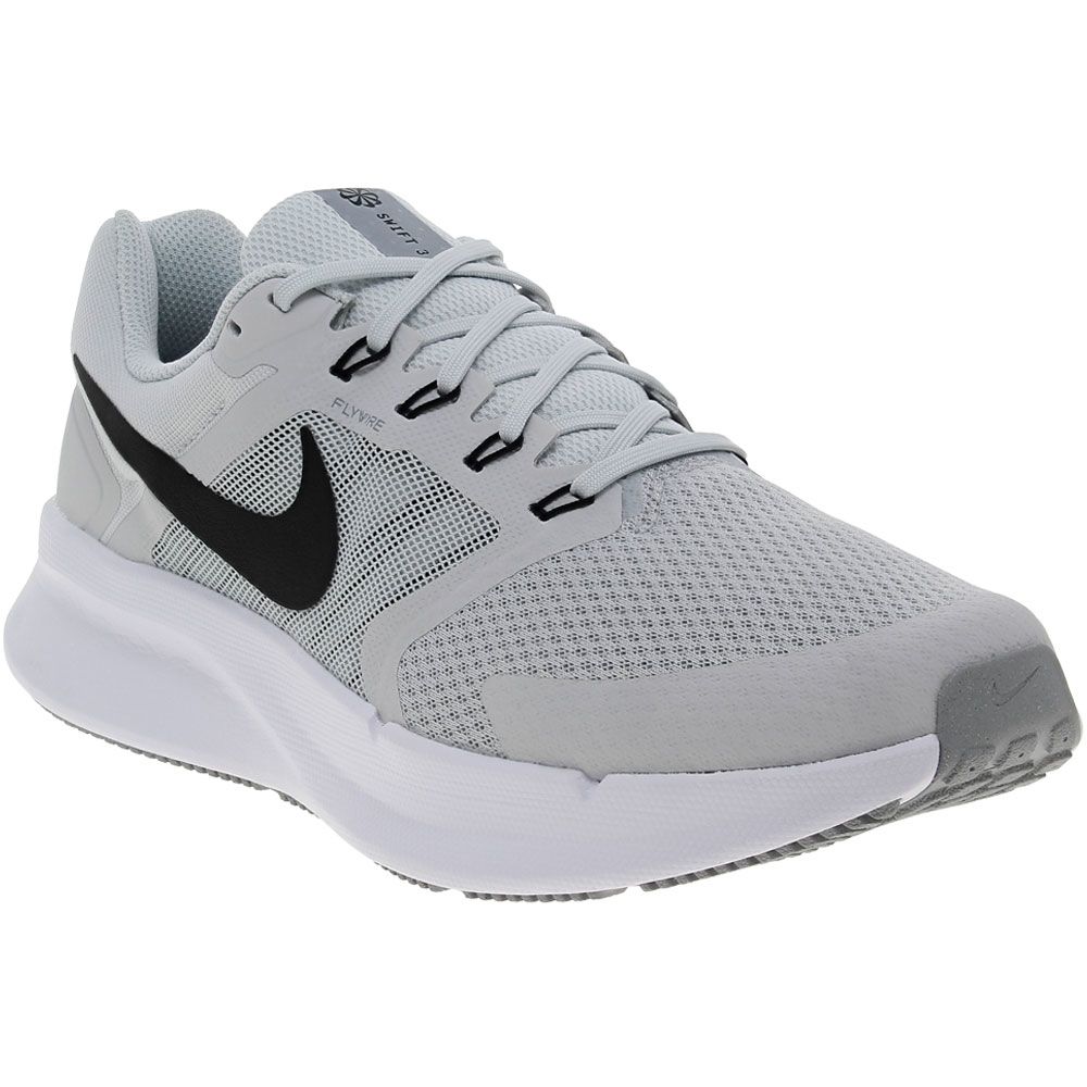 Nike Run Swift 3 Running Shoes - Mens Photon Dust Black White