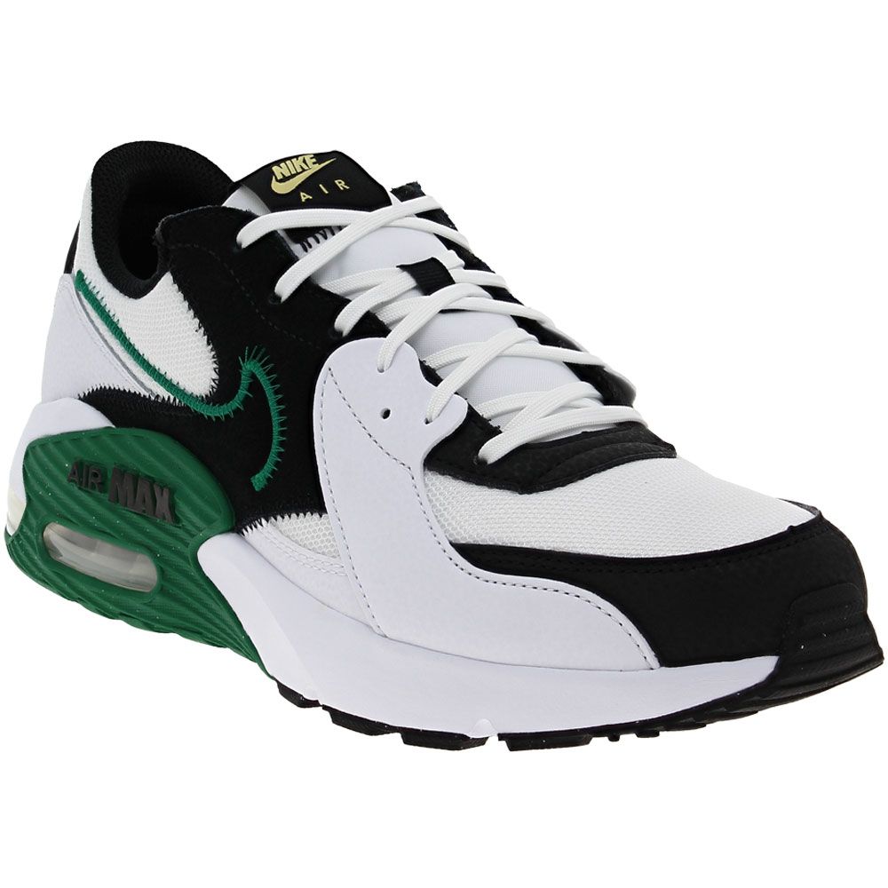 Nike Air Max Excee Lifestyle Running Shoes - Mens White Black Malachite