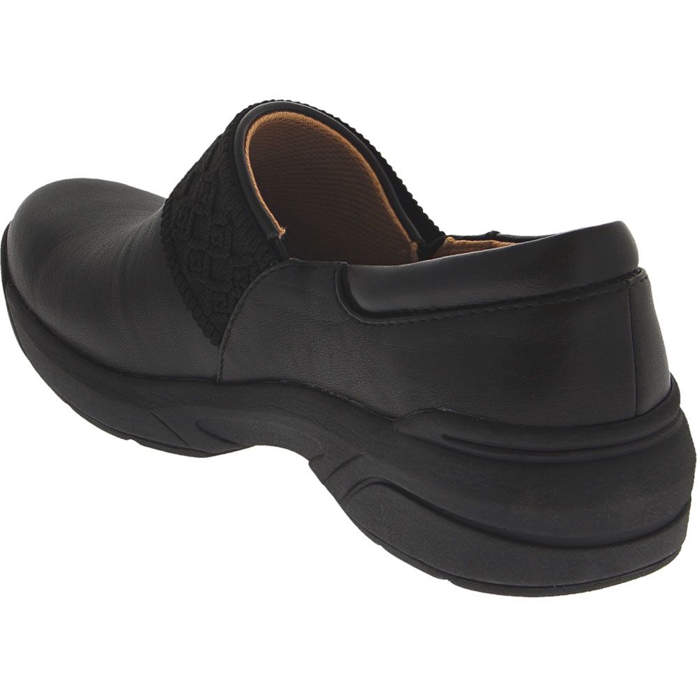 Nurse Mates Cally Clogs Casual Shoes - Womens Black Back View