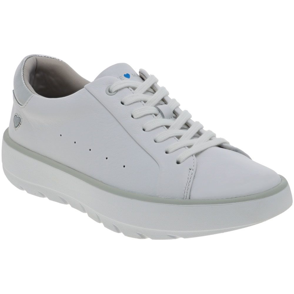 Nurse Mates Calliope Duty Shoes - Womens White Silver