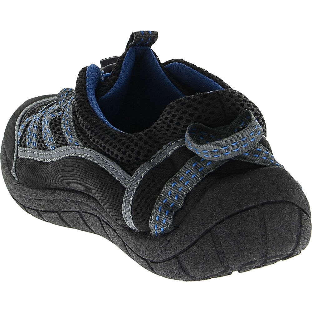 Northside Brille II Water Sandals - Mens Black Grey Blue Back View