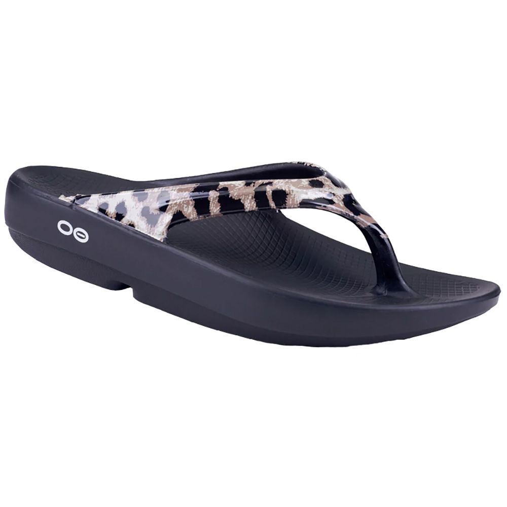 Oofos Oolala Limited Water Sandals - Womens Leopard