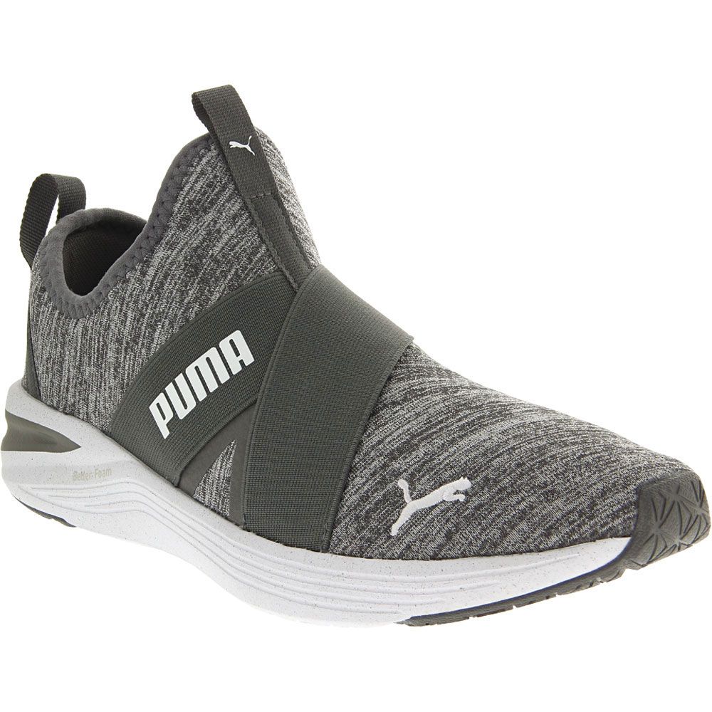 Puma Betterfoam Prowl Slip Knit Running Shoes - Womens Castlerock Grey