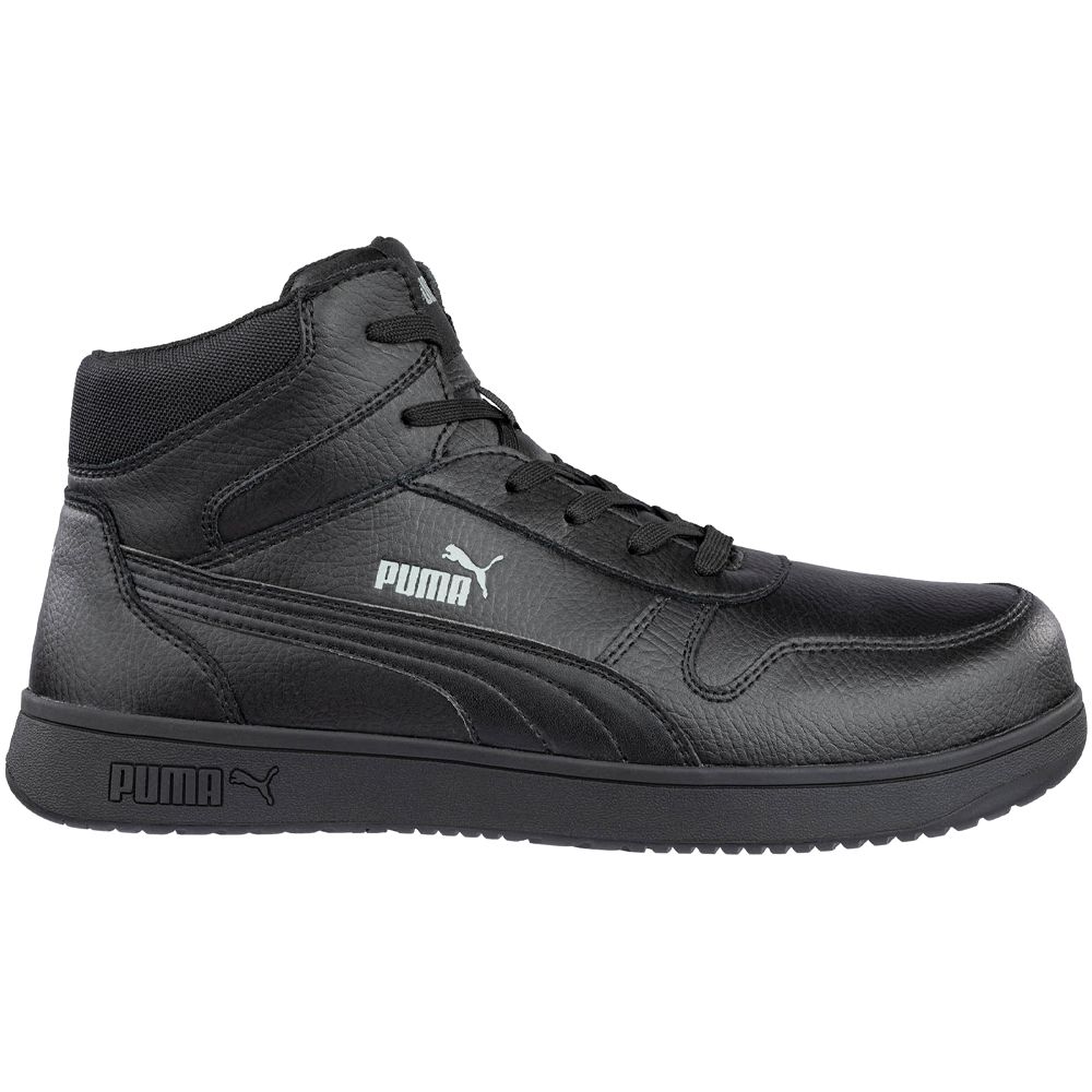 Puma Safety Frontcourt Mid Ct Composite Toe Work Shoes - Mens Black