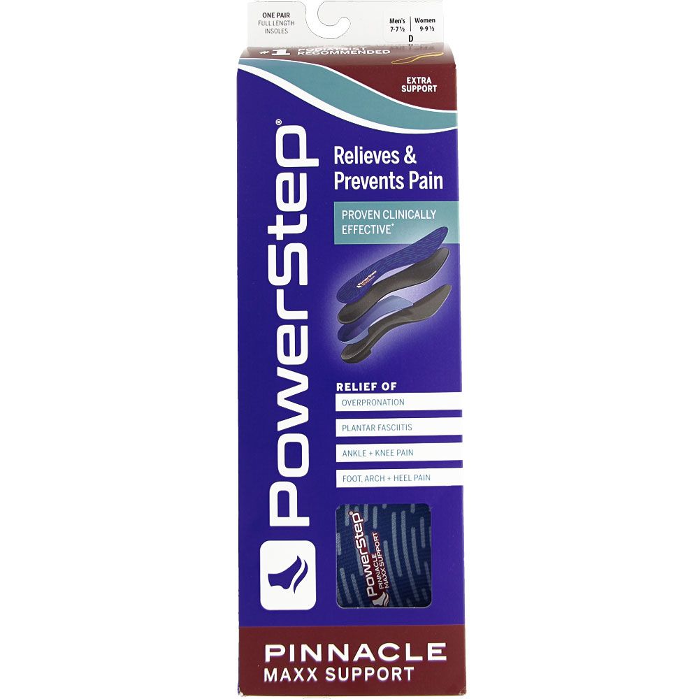 Powerstep Insoles Pinnacle Maxx White View 3