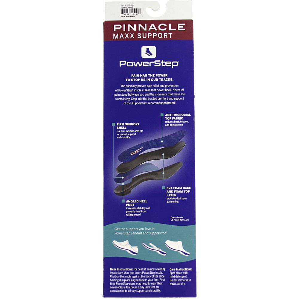 Powerstep Insoles Pinnacle Maxx White View 4