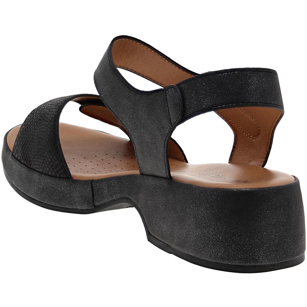 Patrizia Finola Sandals - Womens Black Back View