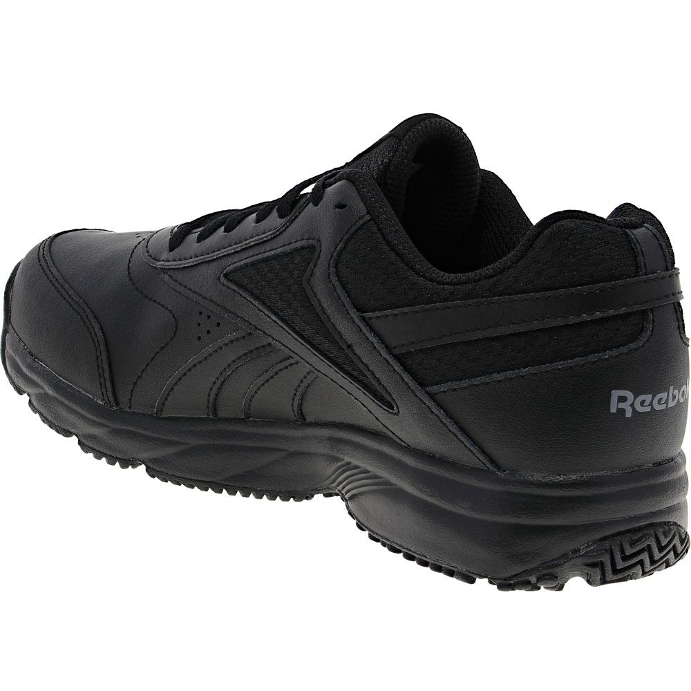 Reebok Work Work N Cushion 4 Non-Safety Toe Work Shoes - Womens Black Back View