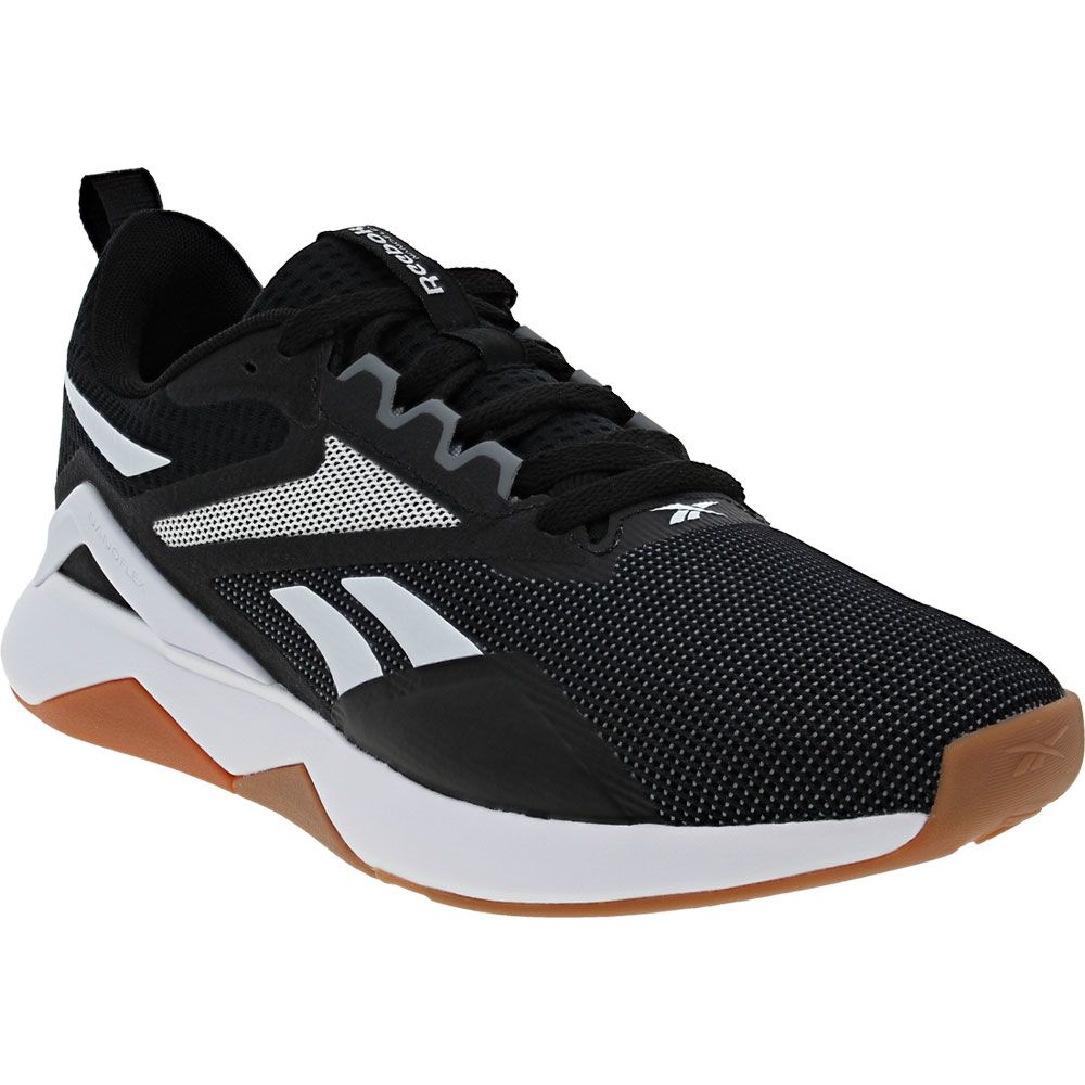 Reebok Nanoflex TR II Training Shoes - Mens Black White