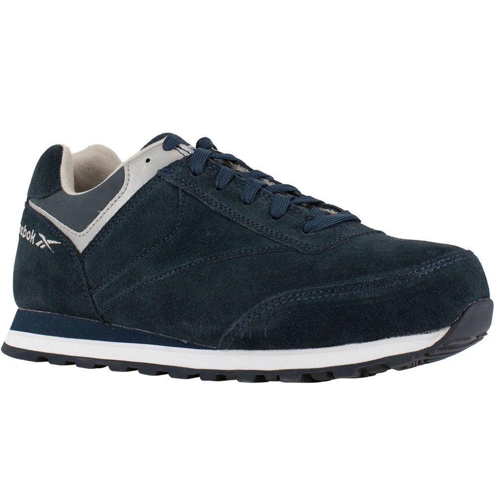 Reebok Work Leelap Steel Toe Work Shoes - Mens Navy Blue