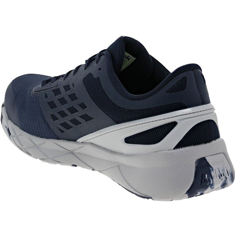 Reebok Work Nanoflex TR Composite Toe Work Shoes - Mens Navy Back View