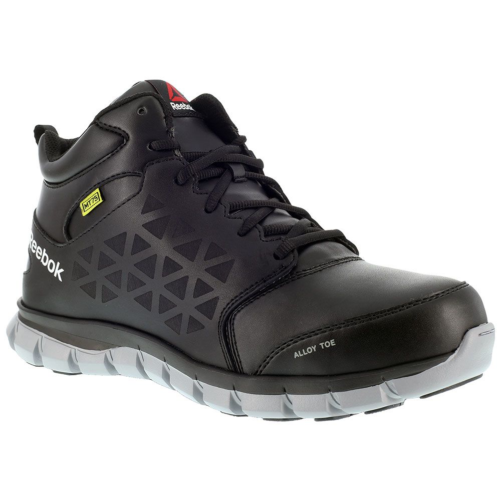 Reebok Work Sublite RB4143 Metguard Mid Safety Shoes - Mens Black