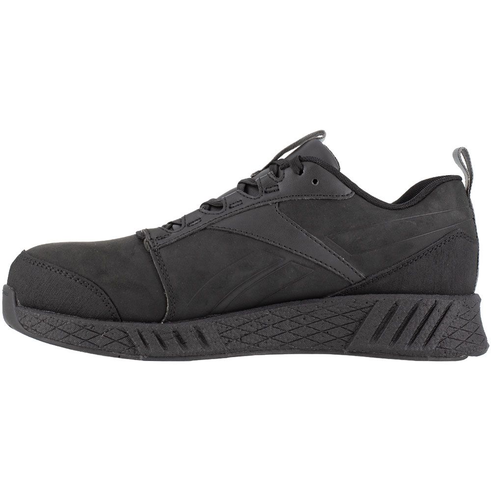 Reebok Work Rb4300 Composite Toe Work Shoes - Mens Black Back View