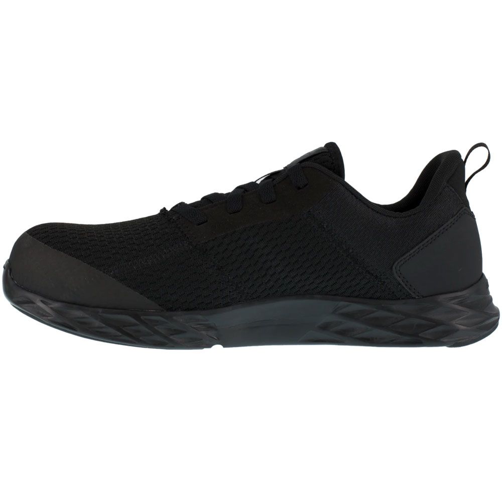 Reebok Work Rb4672 Composite Toe Work Shoes - Mens Black Back View