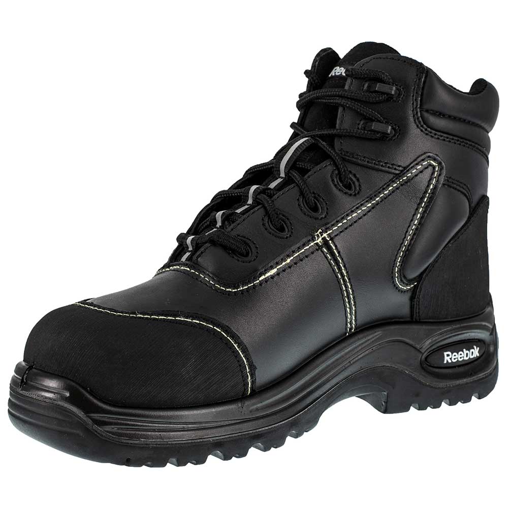 Reebok Work Rb655 Composite Toe Work Boots - Womens Black Back View