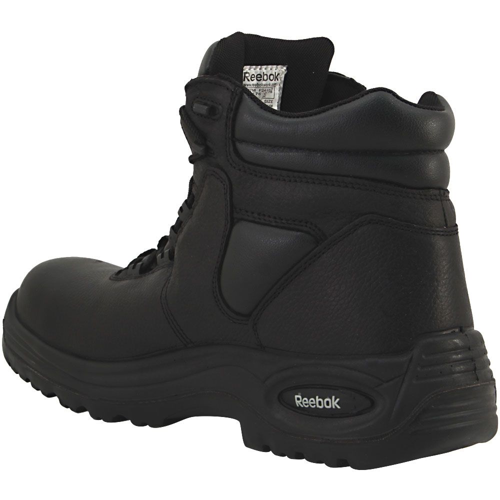 Reebok Work Trainex RB6765 Composite Toe Mens Work Boot Black Back View