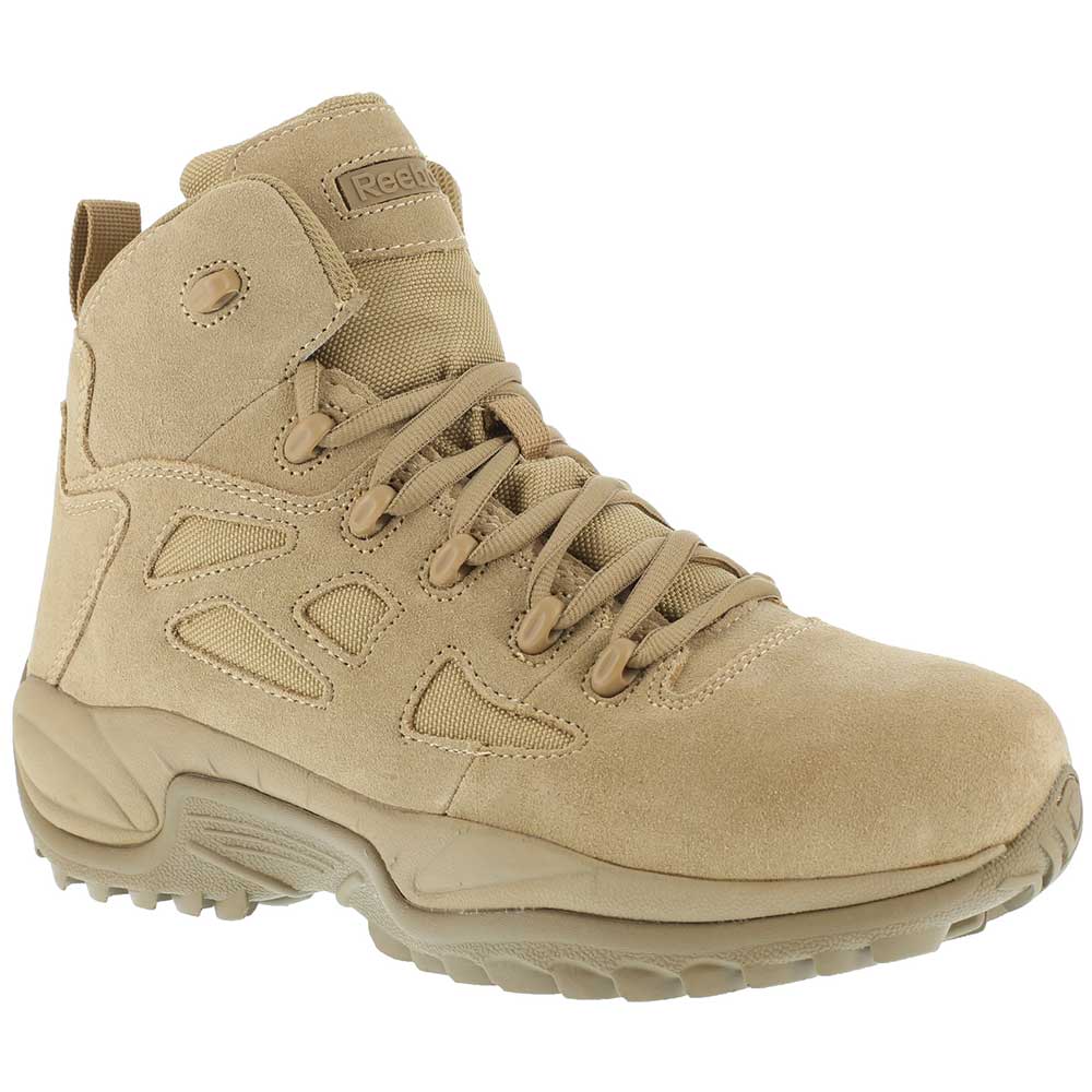 Reebok Work Rb8694 Composite Toe Work Boots - Mens Desert Tan