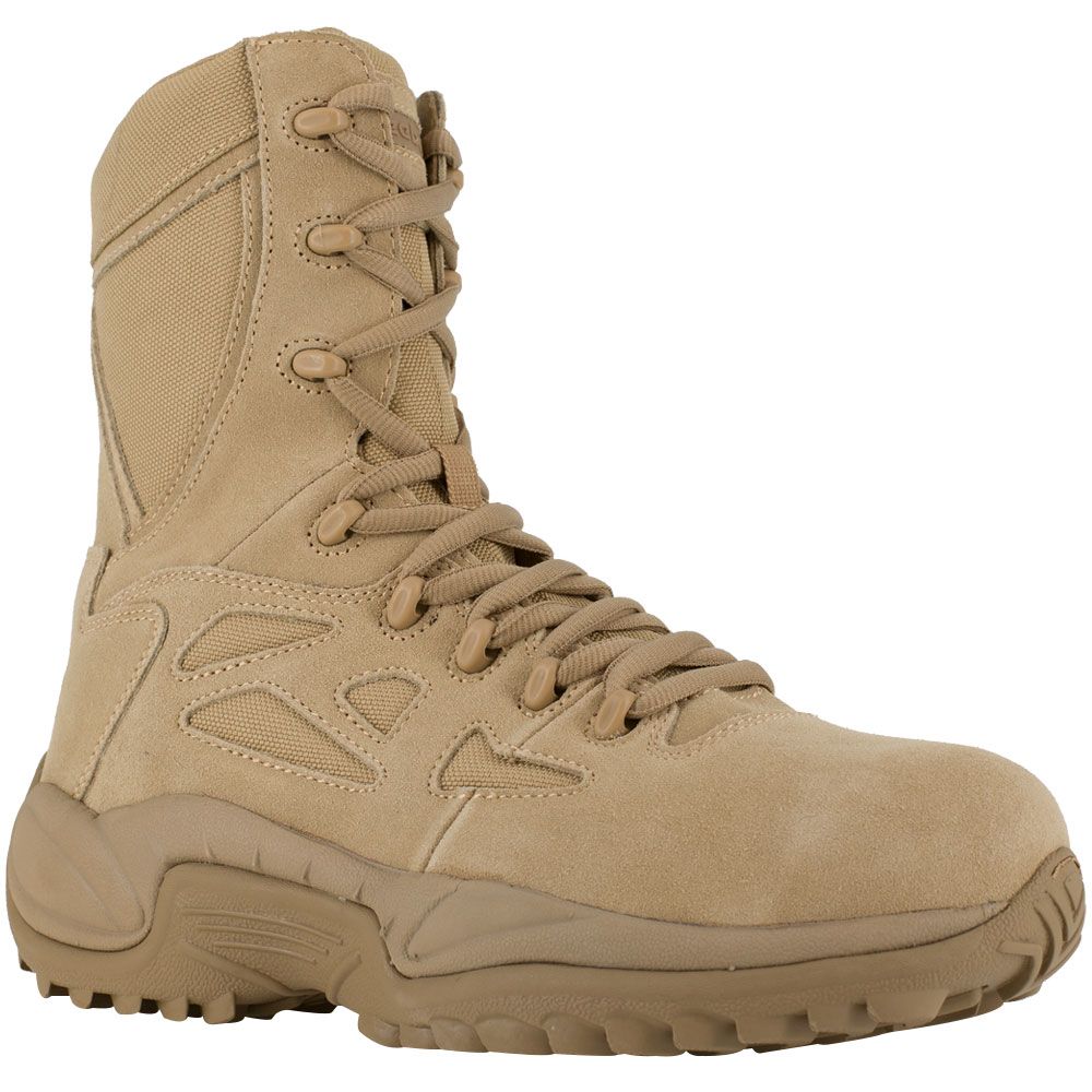 Reebok Work Rb8894 Composite Toe Work Boots - Mens Desert Tan