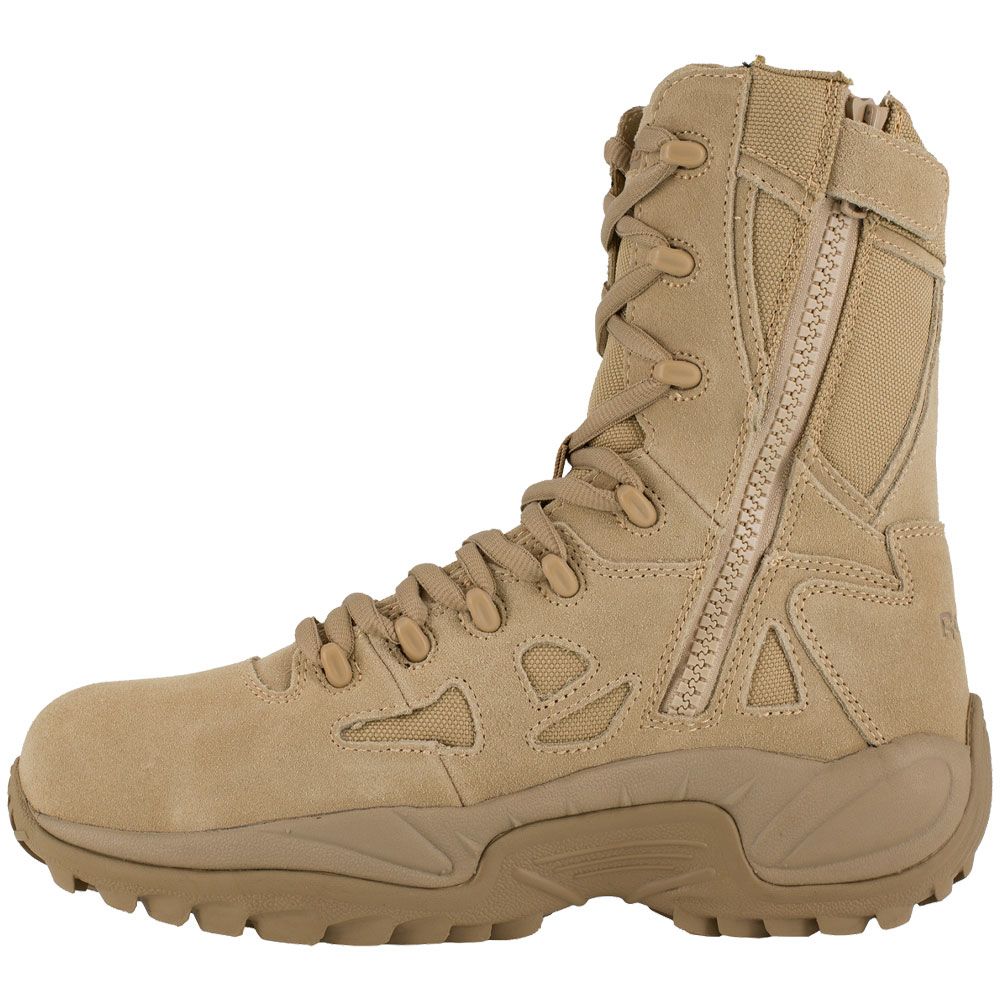 Reebok Work Rb8894 Composite Toe Work Boots - Mens Desert Tan Back View