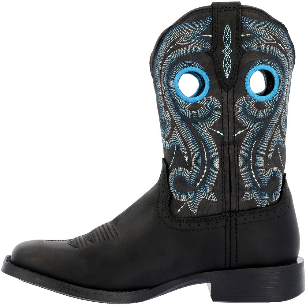 Durango Westward DRD0447 Womens Western Boots Midnight Sky Back View