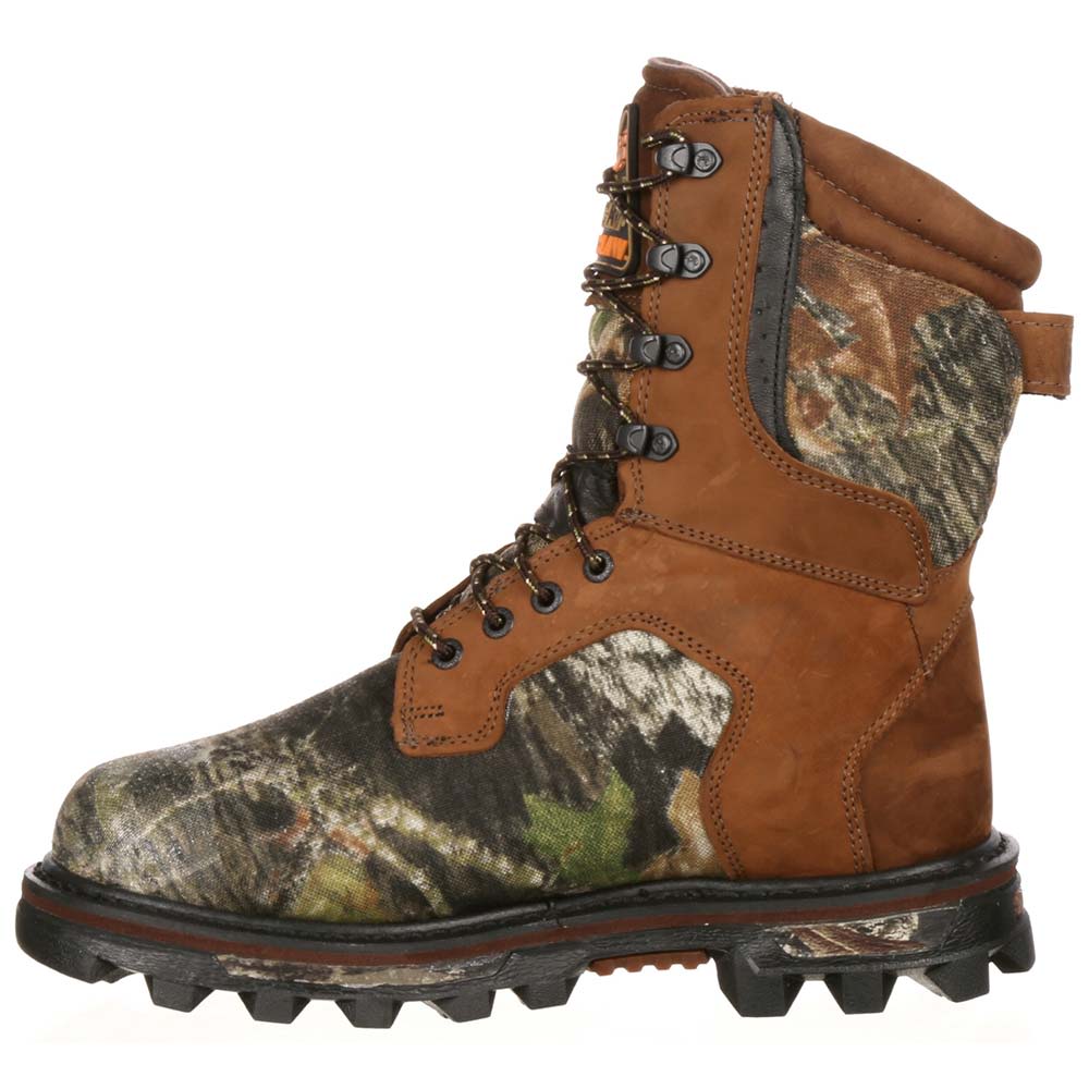 Rocky Bearclaw 3d Winter Boots - Mens Mossy Oak Break Up Back View