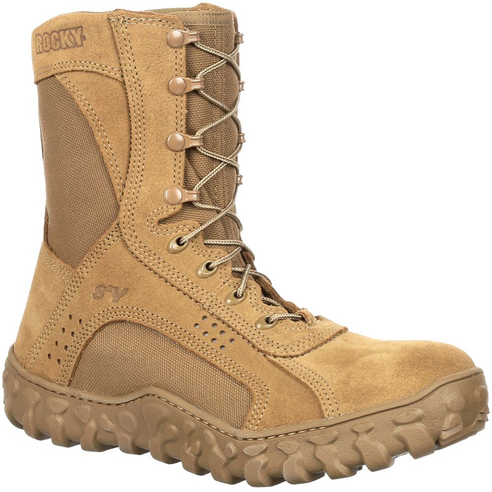 Rocky RKC089 S2V Tactical Composite Toe Mens Work Boots Coyote 