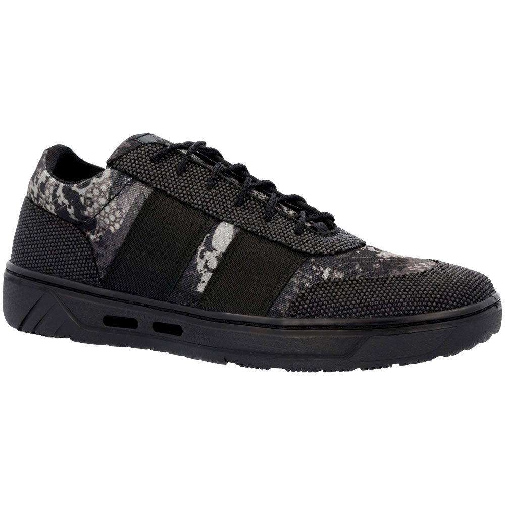 Rocky Coronado Camo Lace Up Casual Shoes - Mens Black