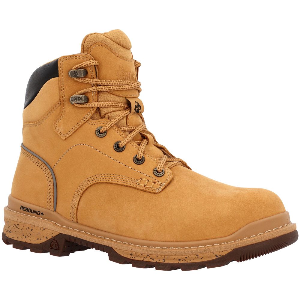 Rocky Rams Horn RKK0392 Composite Toe Work Boots - Mens Wheat