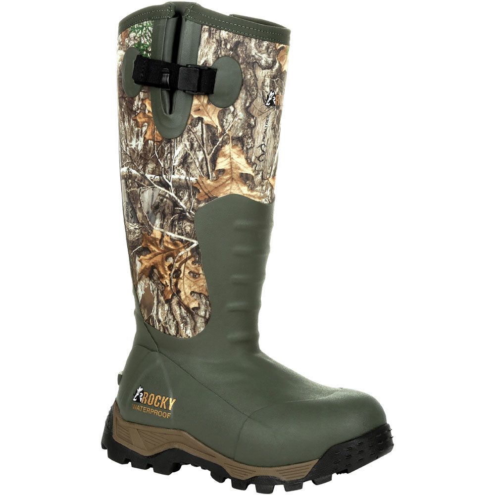 Rocky Sport Pro 1200G RKS0479 Womens Rubber Winter Boots Realtree Edge