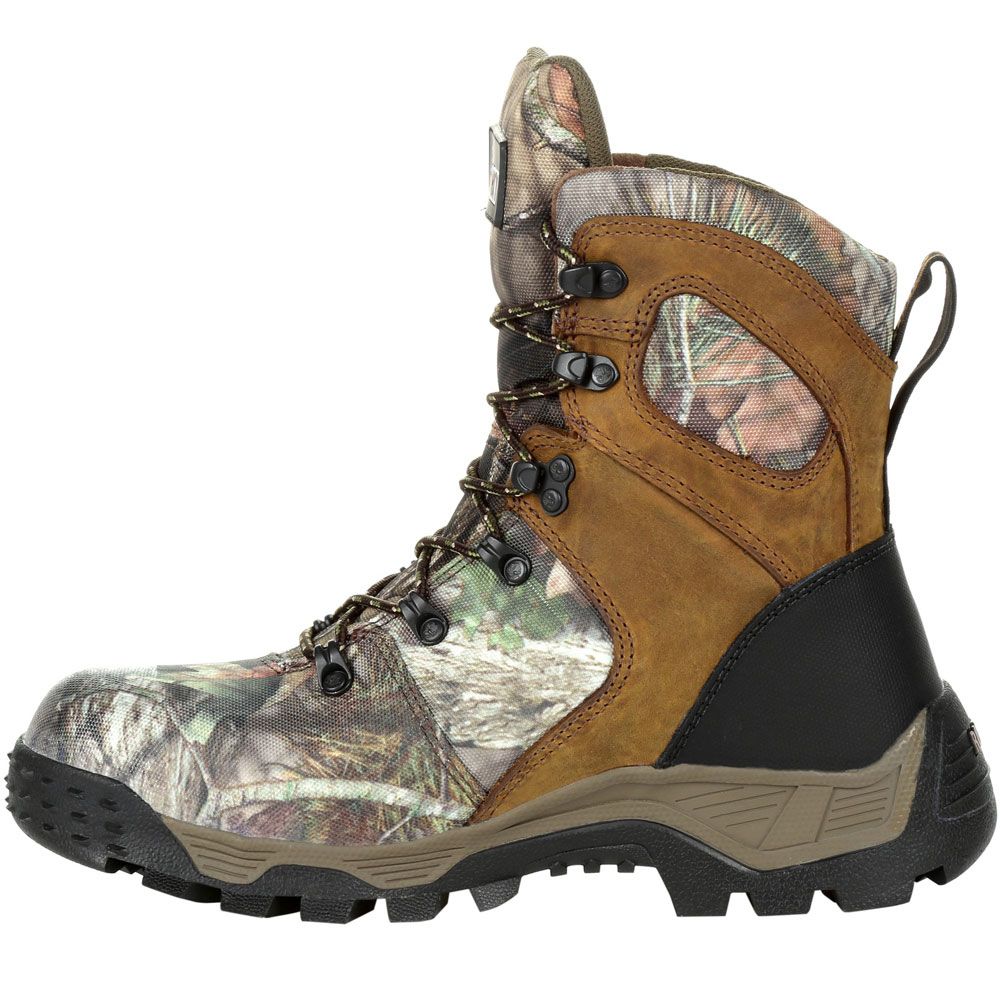 Rocky Sport Pro  800G RKS0490 Womens Winter Boots Mossy Oak Break Up Country Back View