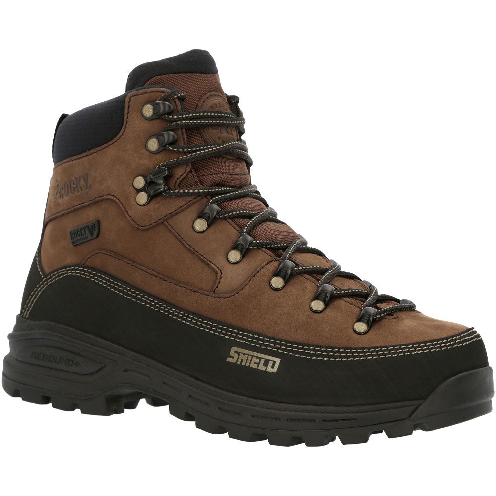 Rocky MTN Stalker Pro RKS0527 Mens Non-Safety Toe Work Boots Brown Black