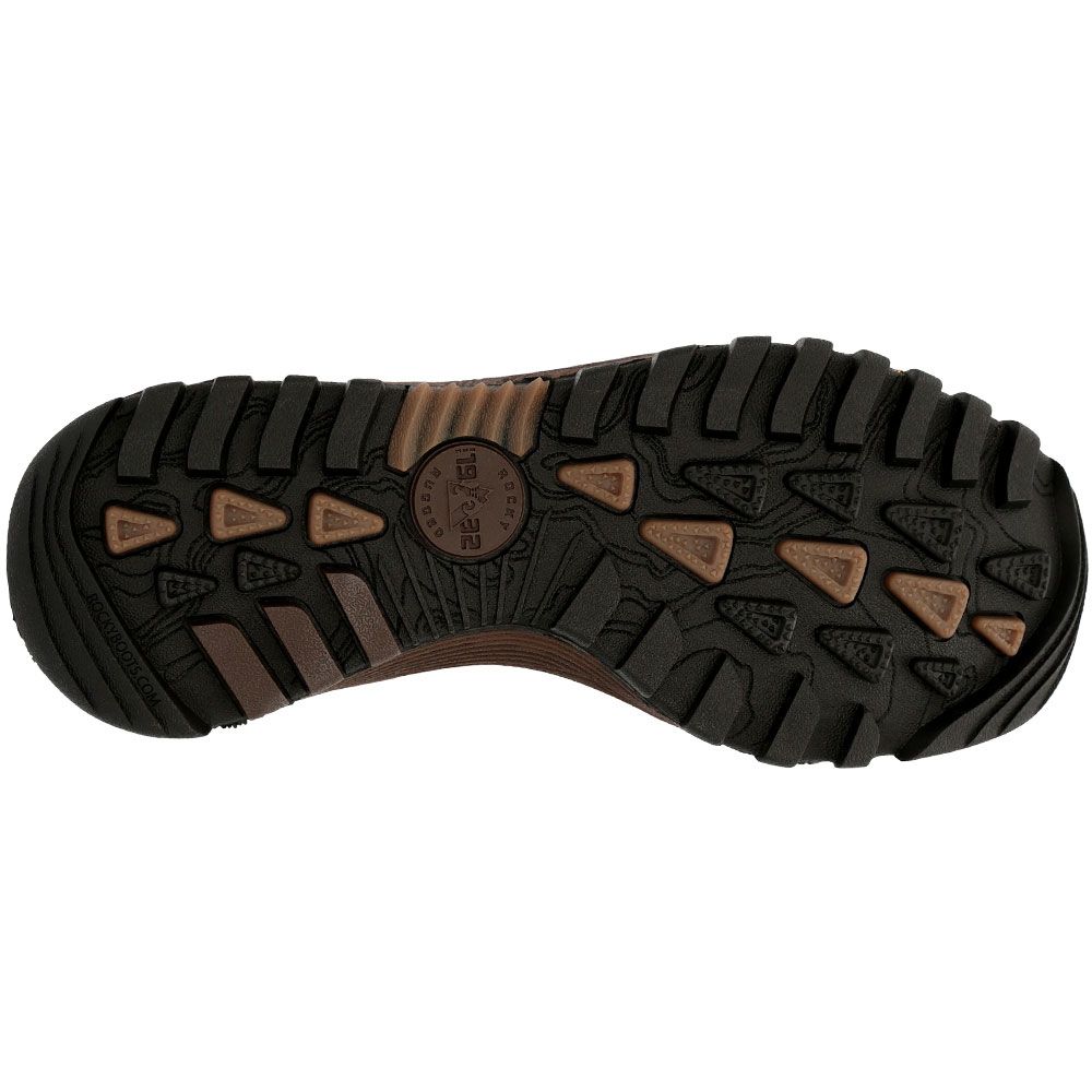 Rocky Spike RKS0544C Boys Hiking Boots Bark Brown Sole View