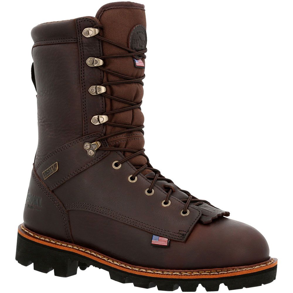 Rocky Elk Stalker 1000G RKS0549 Mens Winter Boots Brown