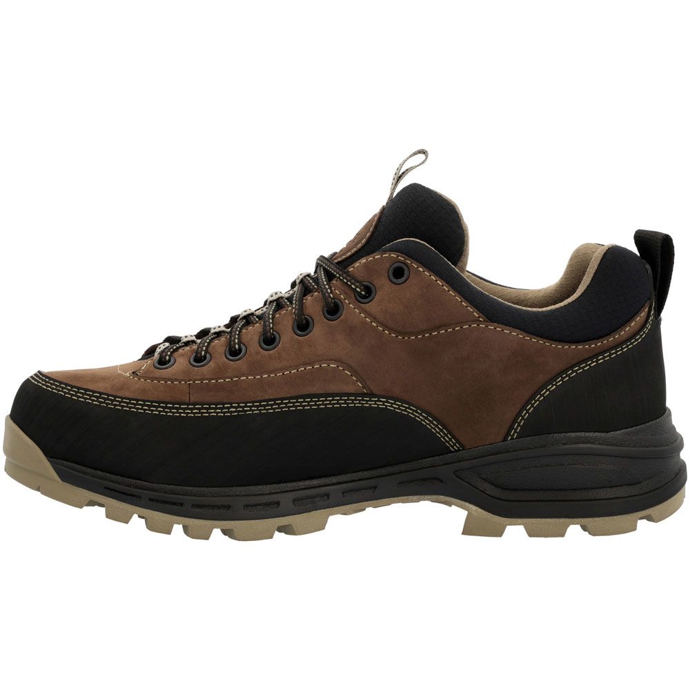 Rocky MTN Stalker Pro RKS0566 Mens Outdoor Shoes Brown Black Back View