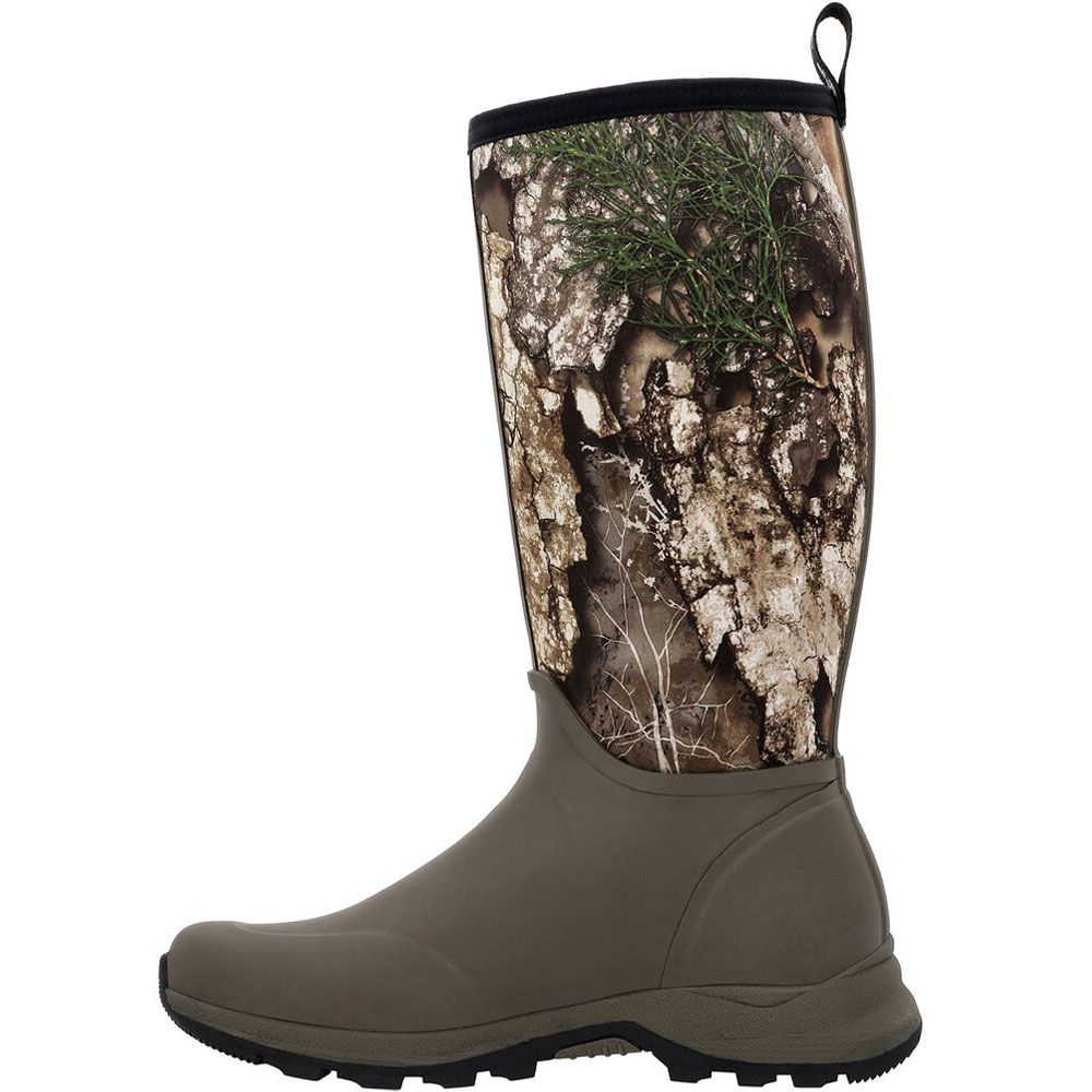 Rocky Trophy Series RKS0639 Rubber Hunting Boots - Mens Realtree APX Back View