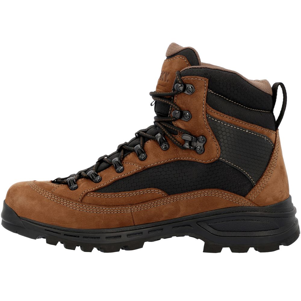 Rocky MTN Stalker Pro RKS0643 Non-Safety Toe Work Boots - Mens Brown Back View