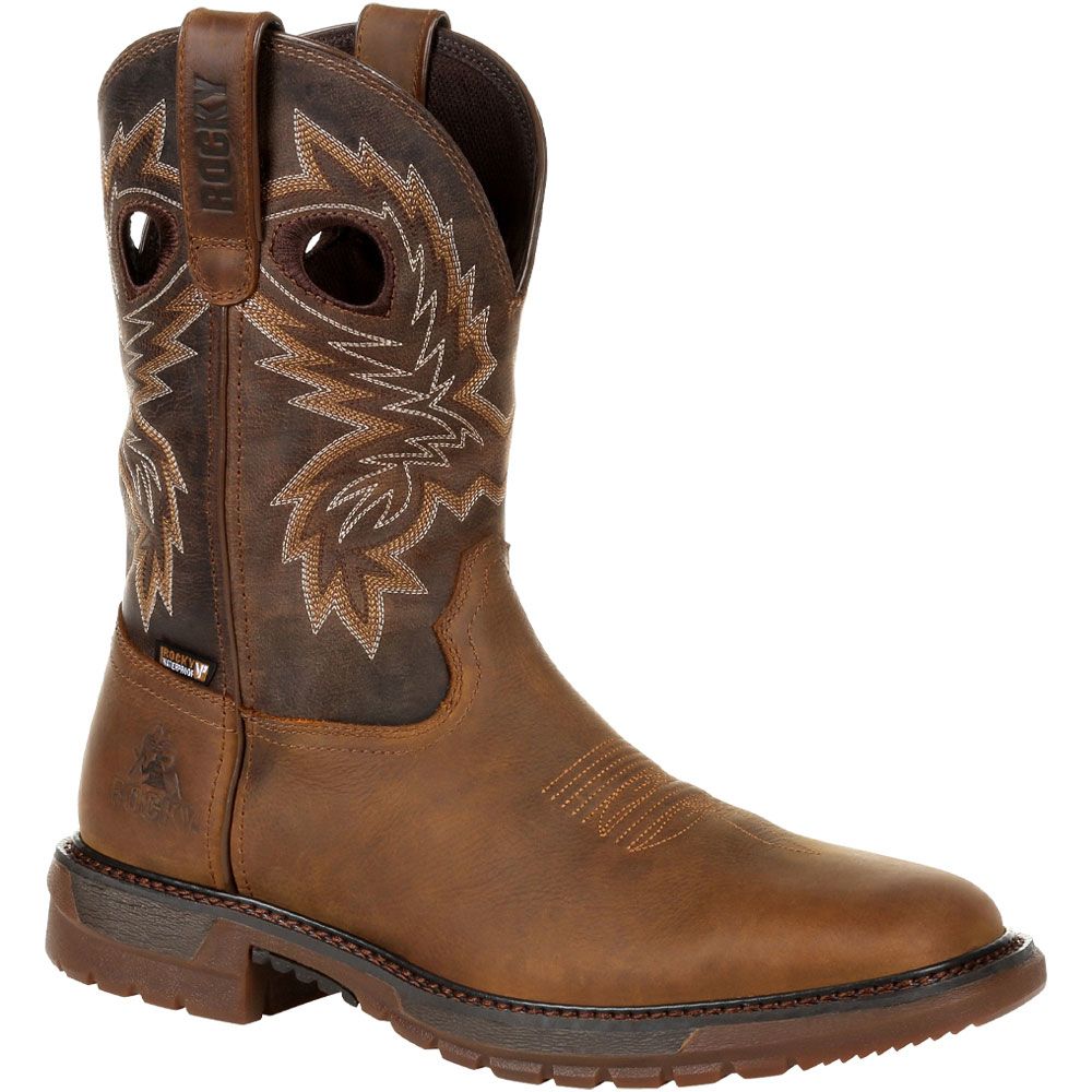 Rocky Original Ride FLX RKW0336 Mens Western Boots Brown