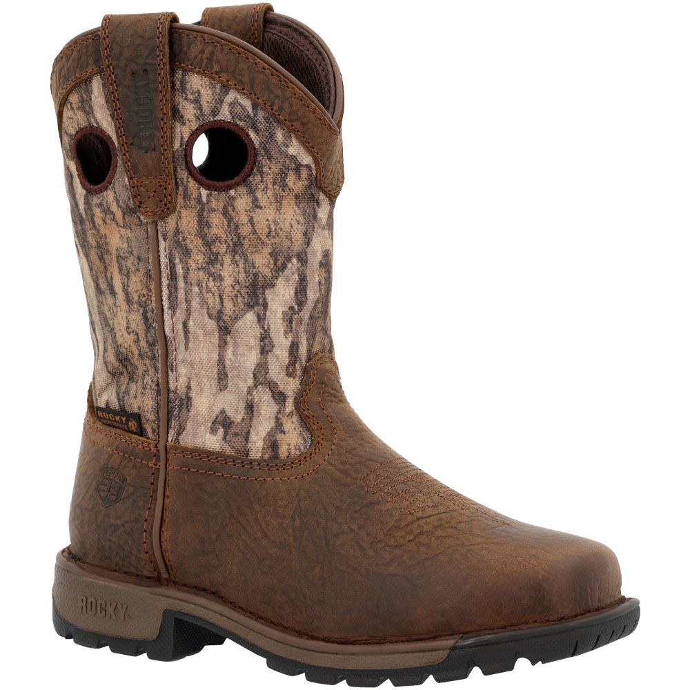 Rocky Legacy 32 Camo RKW0379Y Big Kids Western Boots Mossy Oak Bottom Land