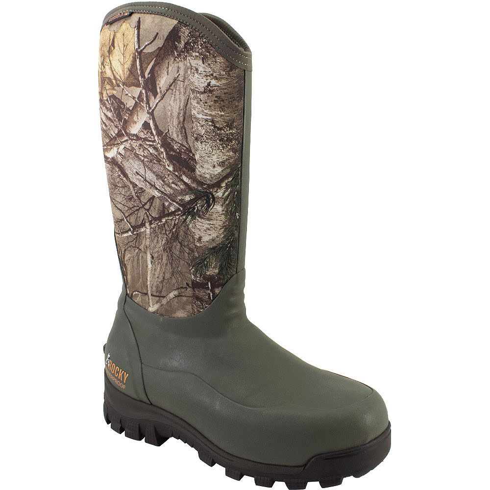 Rocky Core Rubber Winter Boots - Mens Realtree Xtra