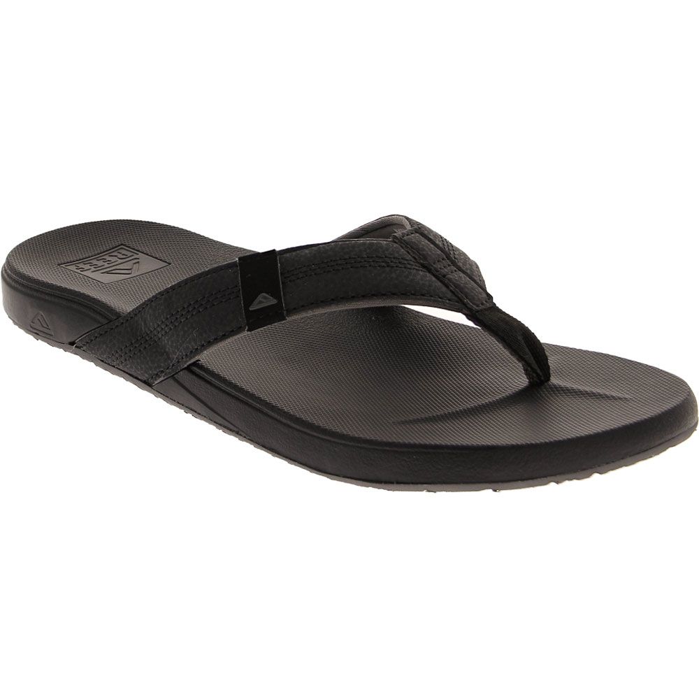 Reef Cushion Phantom Flip Flop Sandals - Mens Black