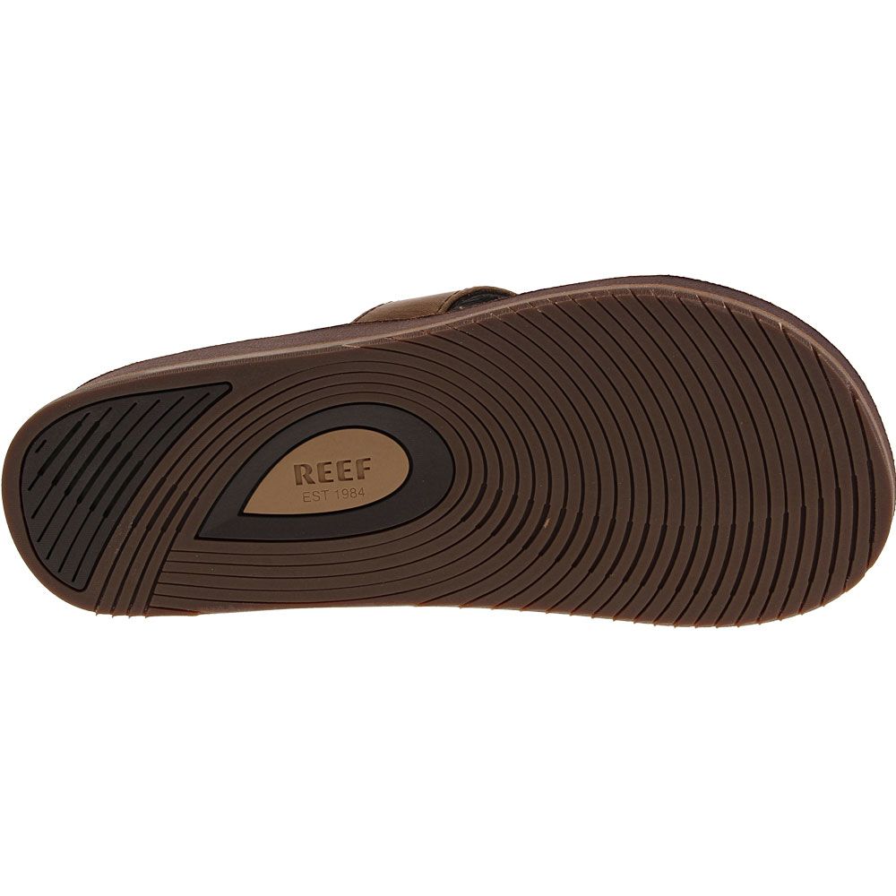 Reef Drift Classic Flip Flops - Mens Brown Sole View