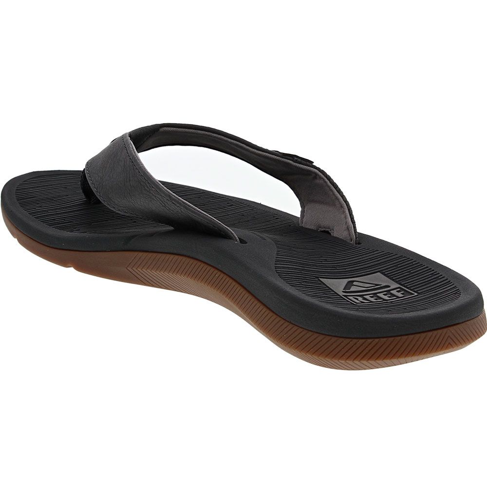 Reef Santa Ana Flip Flops - Mens Grey Back View